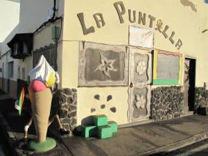 La Puntilla home made ice cream shop