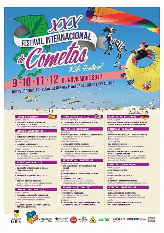 Kite Festival Timetable 1