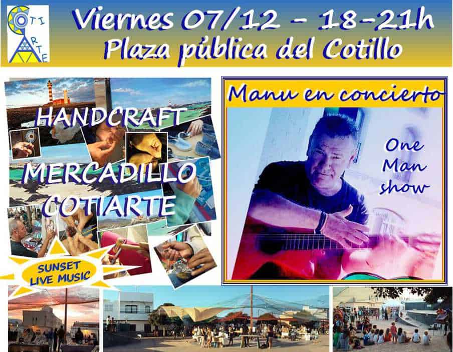 El Cotillo Craft Market 7th December - with live music 1