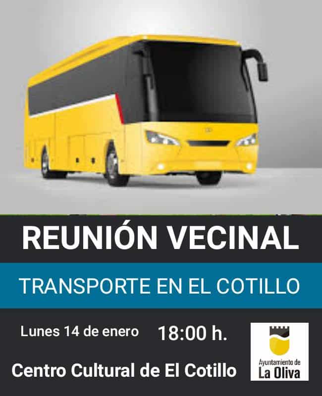 Meeting To Discuss El Cotillo Bus Service 1 Meeting To Discuss El Cotillo Bus Service 1