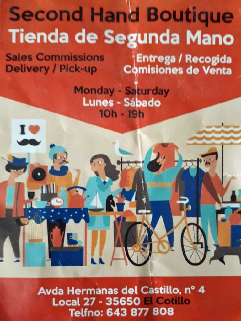 Second Hand Shop Opens 1 Second Hand Shop Opens in El Cotillo