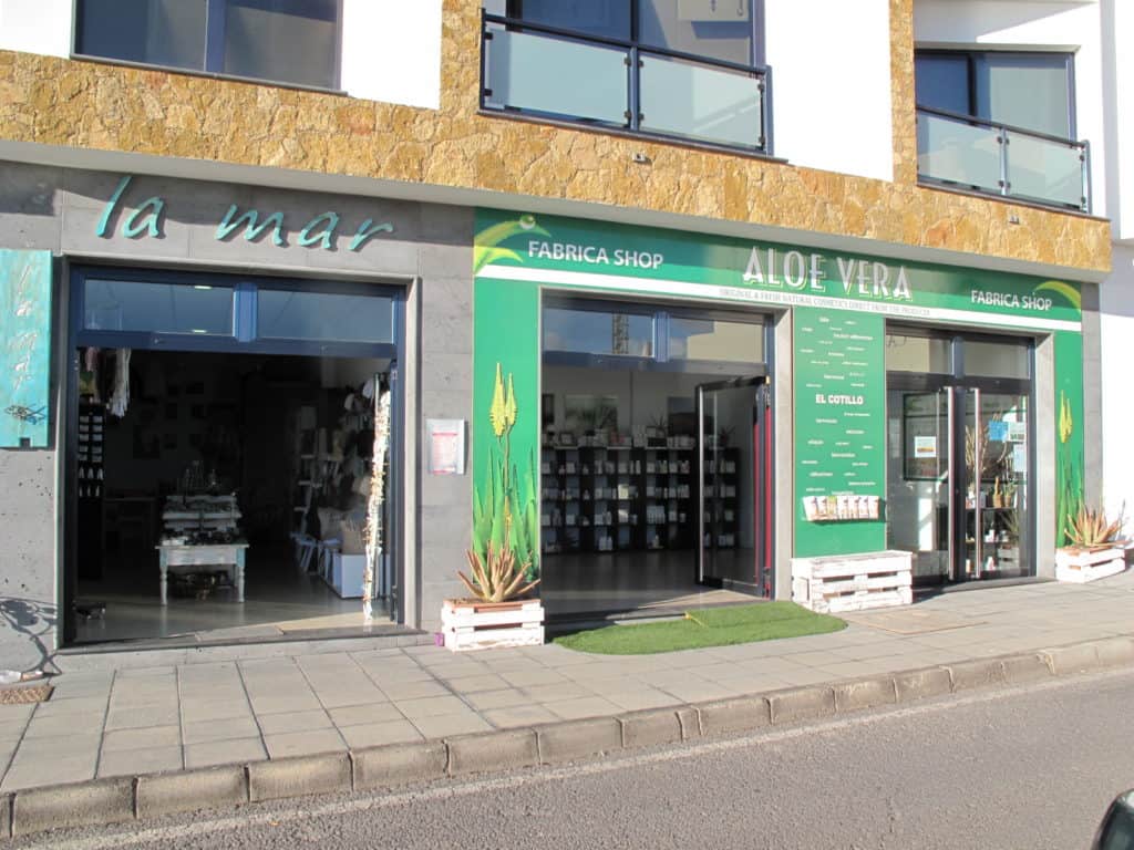El Cotillo Shops - from supermarkets to toy shops to banks 16 Aloe Vera Shop El Cotillo