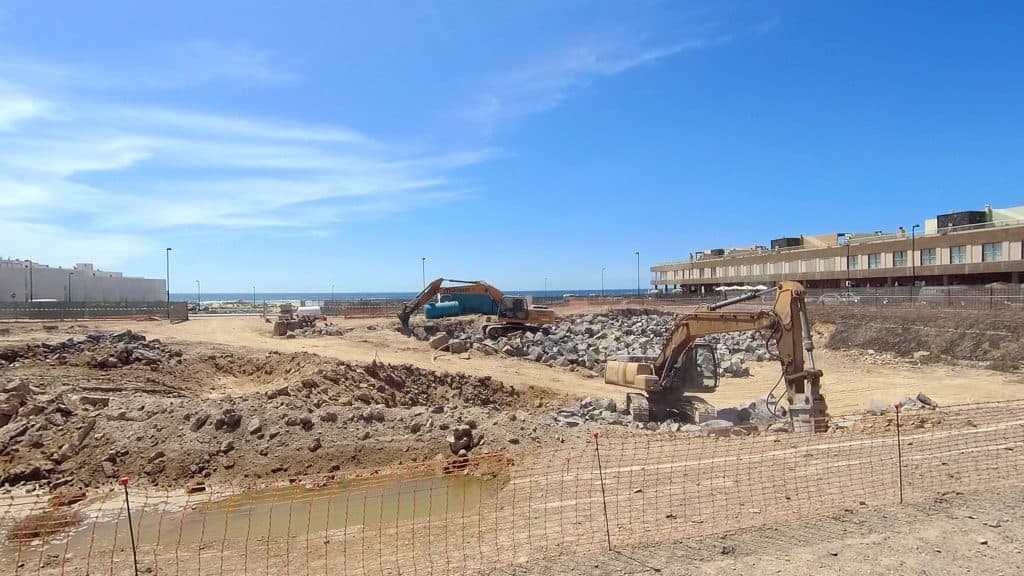Work starts on new hotel in El Cotillo