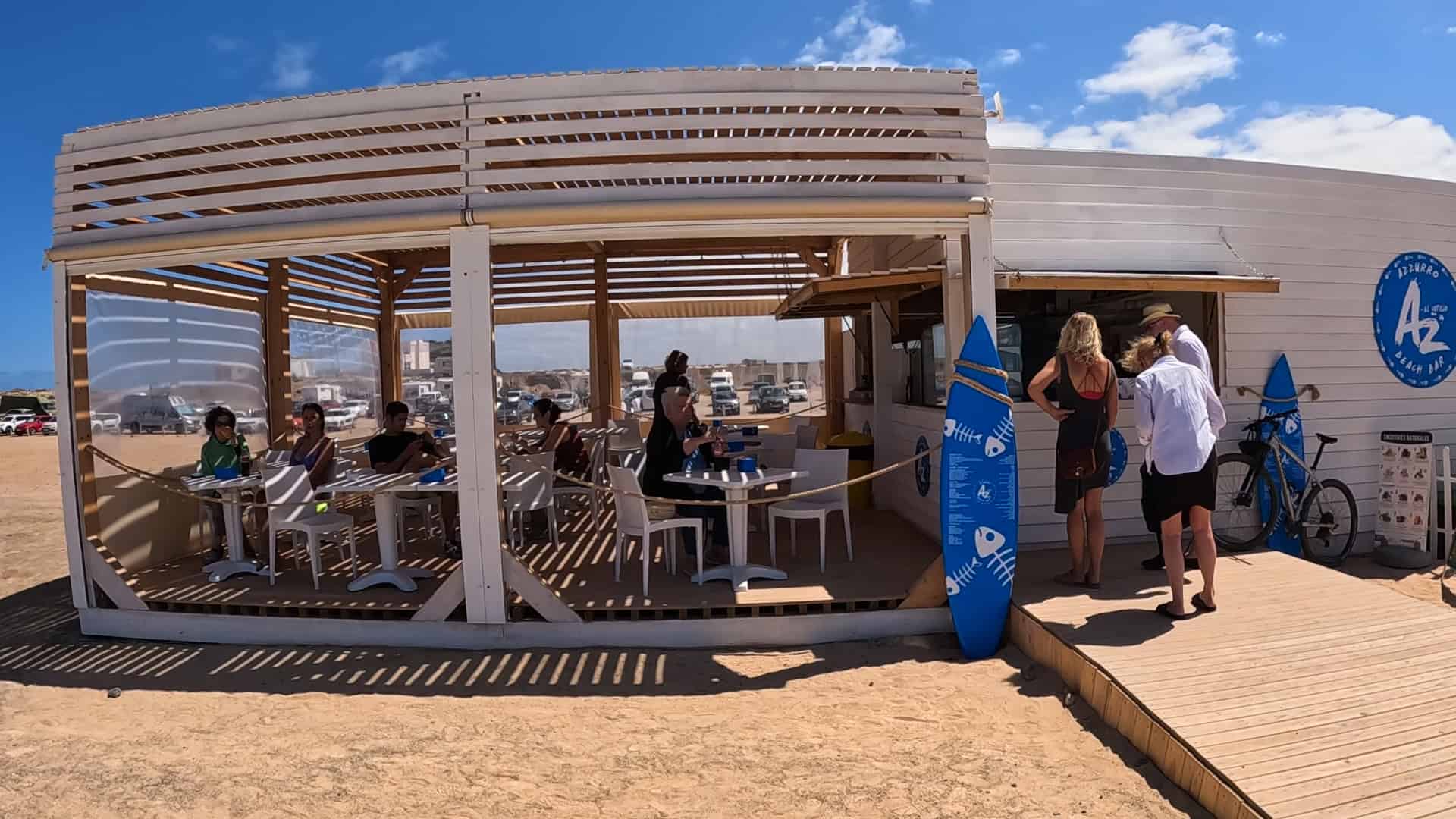 Azzurro Beach Bar Opens