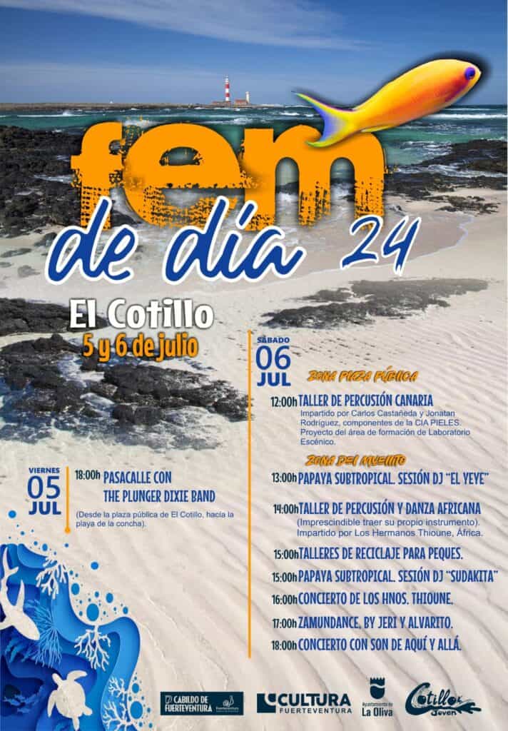 Fuerteventura in Music Festival 2024 2 FEM 2024 Timetable